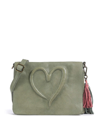 Taschendieb Wien Herzweg 3 Crossover väska green leaf