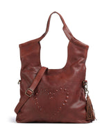 Taschendieb Wien Herzoggasse 3 Axelremsväska brown brandy