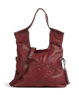 Taschendieb Wien Herzoggasse 3 Axelremsväska red burgundy