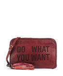 Taschendieb Wien Hanfgasse 5 Plånbok red burgundy