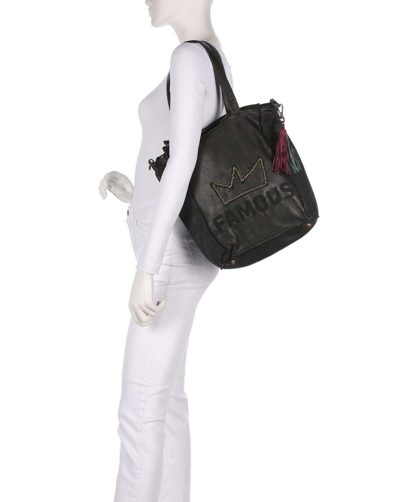 Taschendieb Wien Beethovenplatz 3 Hobo bag green forest