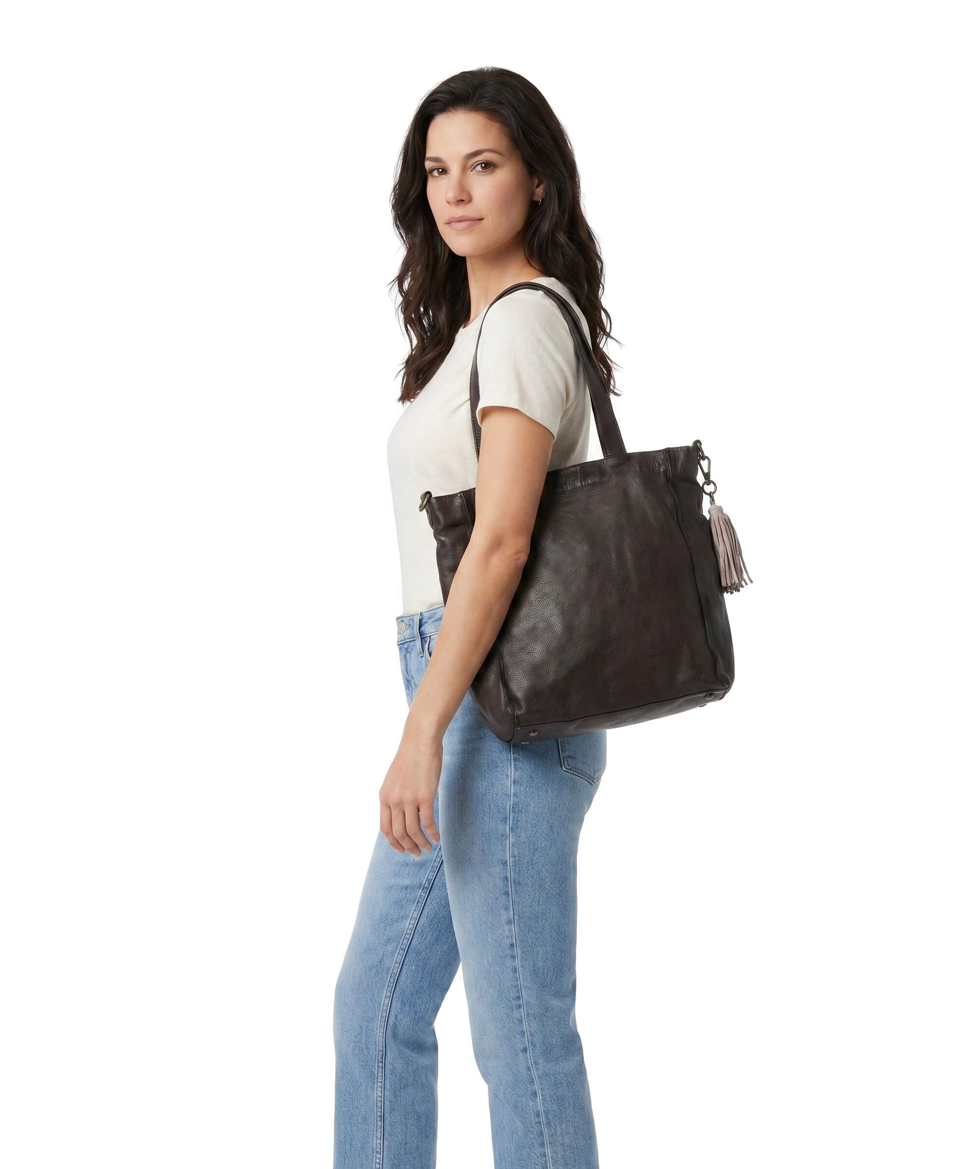 Taschendieb Wien Kaiserstrasse 21 Tote bag mokka