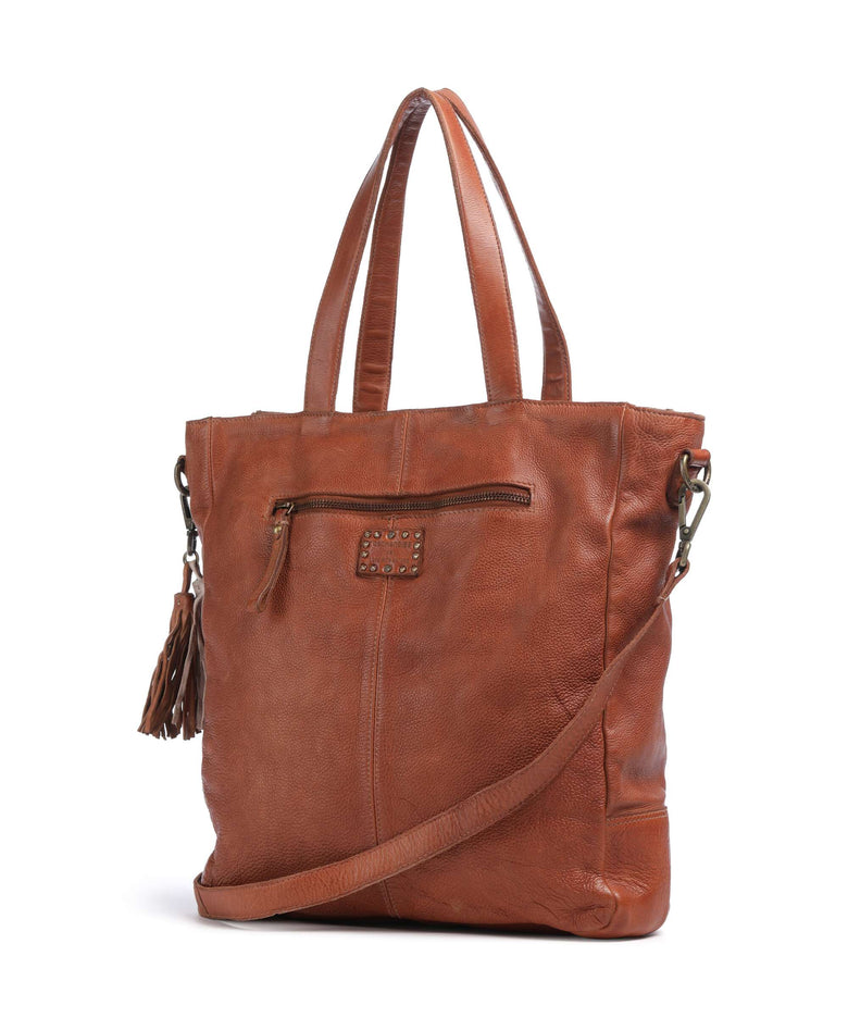 Taschendieb Wien Gutstrasse 1 Tote bag cognac
