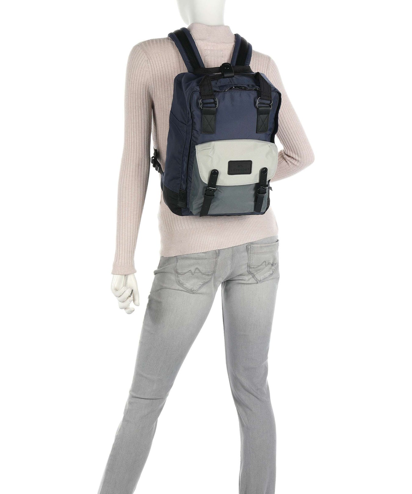 Doughnut Macaroon Backpack sheer pink